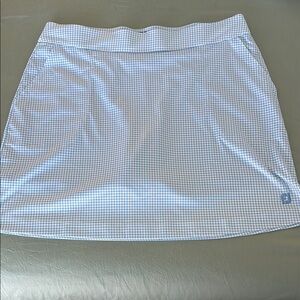 FootJoy Blue Patterned Golf Skirt